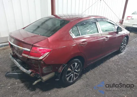 2013 Honda Civic Ex from USA, damaged, VIN 2HGFB2F85DH514782